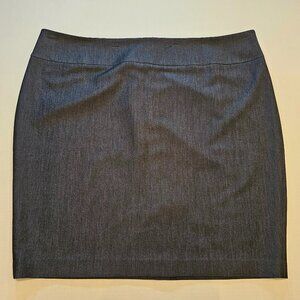 Roz & Ali, Plus Size 22, Knee Length, Blue, Skirt